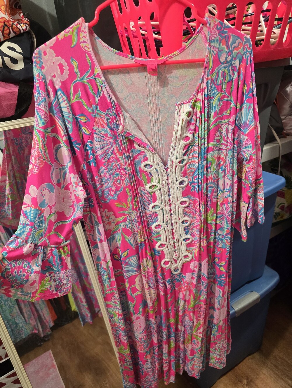 Lilly Pulitzer Krysta Dress Pink Isle Shell Me Something Good